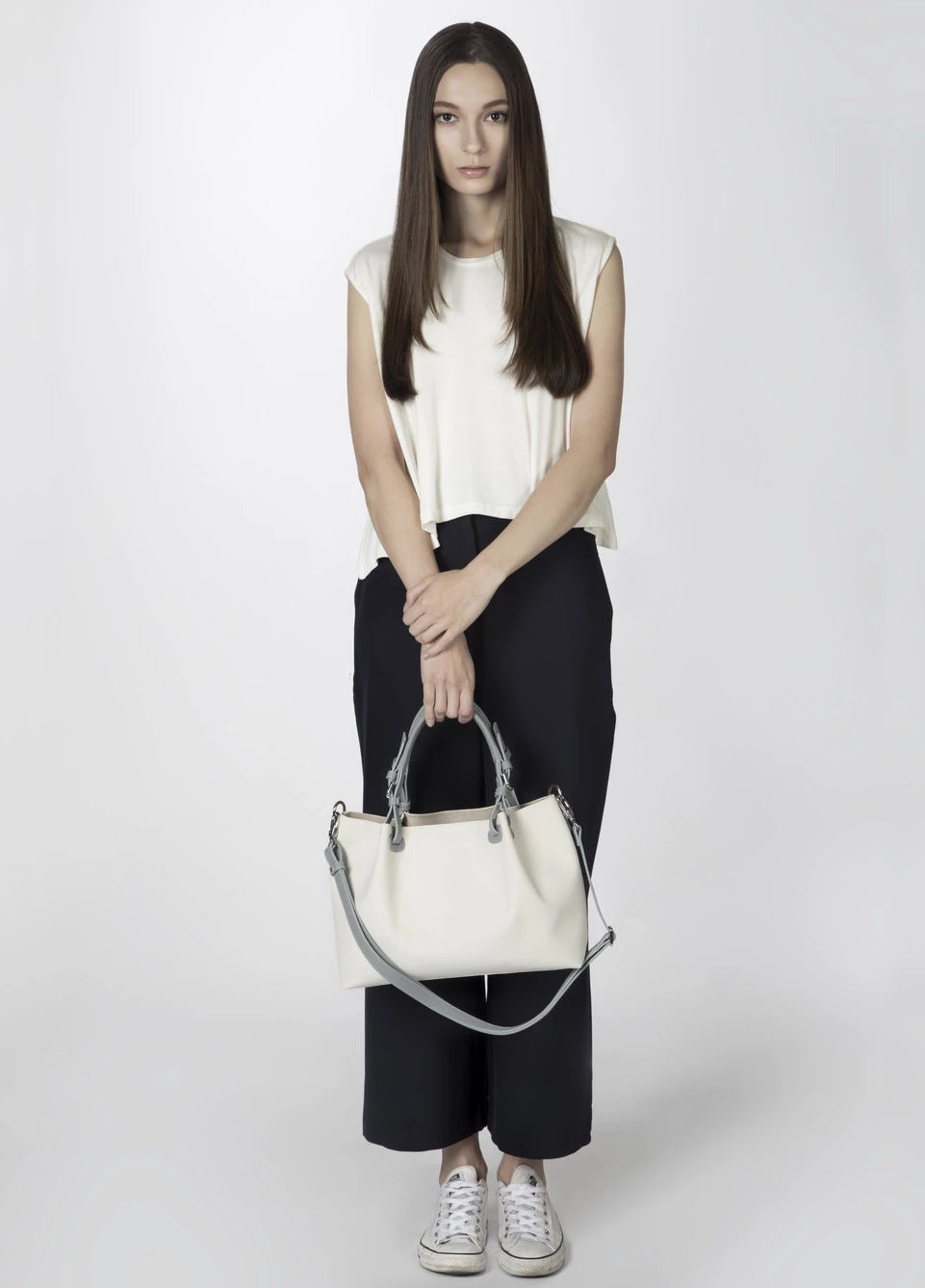 Olivia Mark – Mini printing bucket bag bag early autumn new